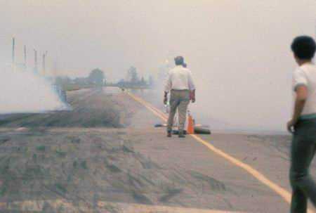 Tri-City Dragway - More Burnouts From Don Ruppel (newer photo)